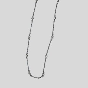 Choker Cristais Branco Ródio / Semijoia com Zircônias / MF Joias - Imagem 1