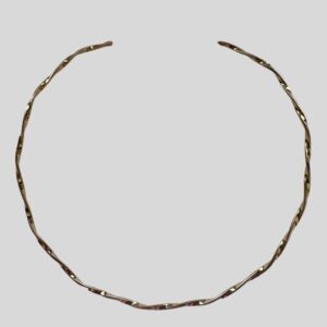 Kit Carismática - Choker + Bracelete Dourado / Semijoias / MF Joias - Imagem 6