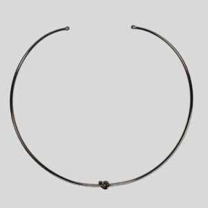 Choker Nó Dourado / Semijoia / MF Joias - Imagem 1