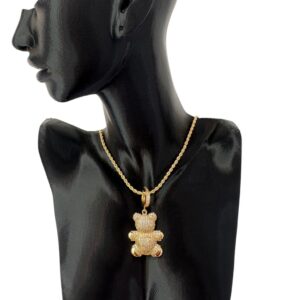 Gargantilha Urso Dourado - Imagem 3