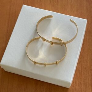 Bracelete Com 3 Acessórios Zircônia / Semijoia / MF Joias - Imagem 4