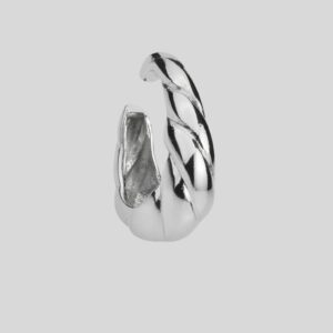 Brinco Piercing Fake Croissant / Semijoia / MF Joias - Imagem 1