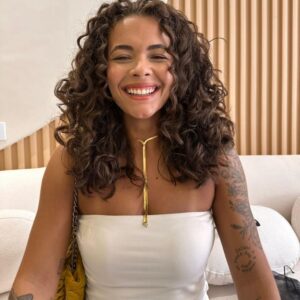 Colar Gravata Simples / Banhado a Ouro ou Ródio / Semijoia / MF Joias - Imagem 4