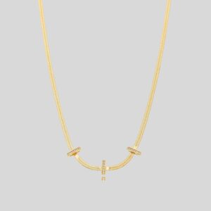 Mix Colares C/ Zircônia Banhado a Ouro 18k / Semijoia / MF Joias - Imagem 6