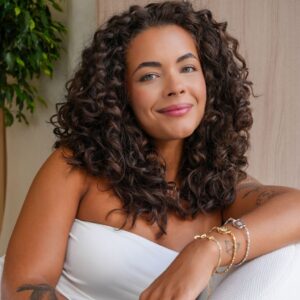 Pulseira C/ Banhada a Ouro 18k Acessório em Zircônia / Semijoia / MF Joias - Imagem 4