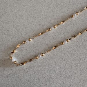 Colar Choker Bolinhas Dourado / Semijoias MF Joias - Imagem 6